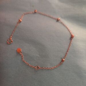 Elegant Rose Gold Chain Bracelet